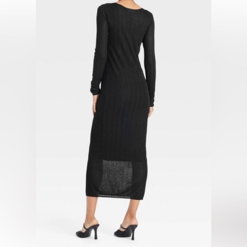 a new day Classic Black Long Sleeve Dress - Picture 2 of 4